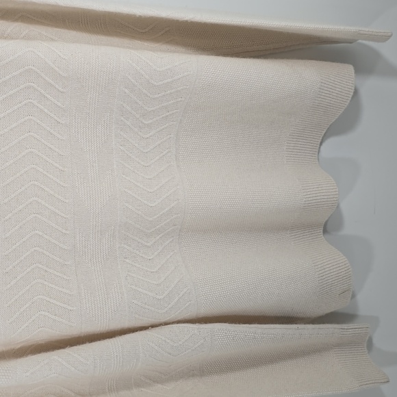 {Magaschoni} Mens 100% Cashmere Cream Fairisle Pullover Sweater - Large - Picture 11 of 15